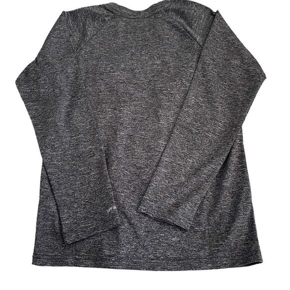NWOT! Nike Swim Heather Gray UPF 40+ Dri-Fit Long Sleeve Shirt - Youth M - Picture 3 of 6